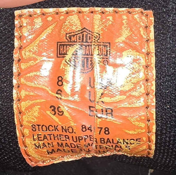 Harley Davidson Black Boots Womens Size 8 Badlands 6 Inch Ankle Combat - Picture 8 of 9